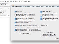 dataComet X Dialogs - dataComet Menu - Preferences - Global
